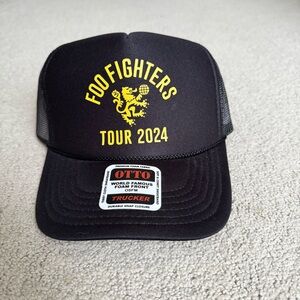 Foo Fighters 2024 Tour Everything Or Nothing At All OTTO Adjustable Trucker Hat
